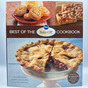 Pillsbury‎ Best of the Bake-Off Cookbook 2008 Hardcover Wiley DJ Very Good